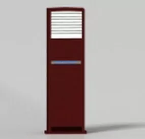 Stylish Vertical Air 3d model