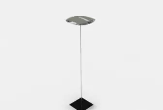 Fine Slender Floor Lamp 3d model Fine Slender Floor Lamp 3d model