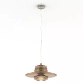 3d Round Chandelier 3d model