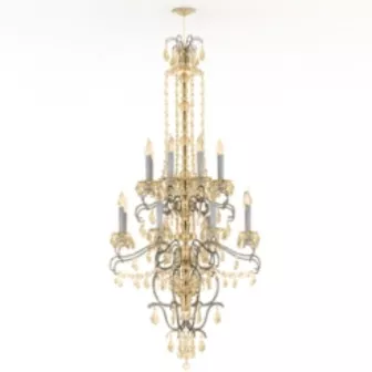 Gorgeous Chandelier 3d model Gorgeous Chandelier 3d model