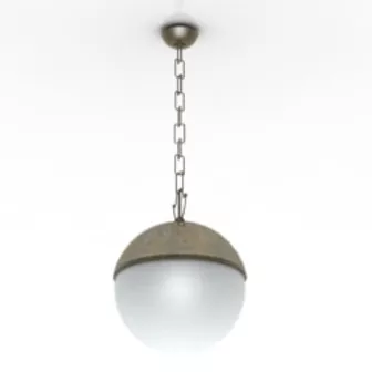 Minimalist Chandelier 3d model Minimalist Chandelier 3d model