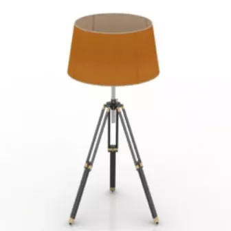 Tripod Floor Lamp 3d model Tripod Floor Lamp 3d model