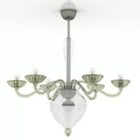 Exquisite Chandelier 3d model