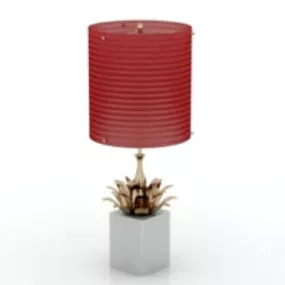 Lantern Style Lamp 3d model