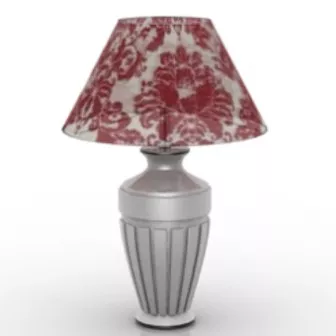 Marble Table Lamp 3d model Marble Table Lamp 3d model
