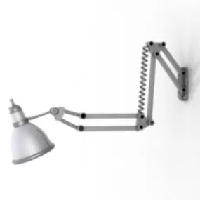 Folding Table Lamp 3d model