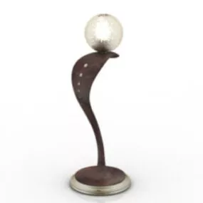 Lighting  Shaped Trophy 3d model