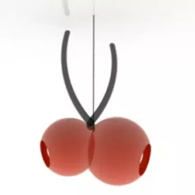 Cherry Chandelier 3d model