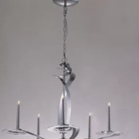 Candle Chandelier 3d model