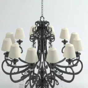 Nice Ceiling Chandelier  Free 3d model