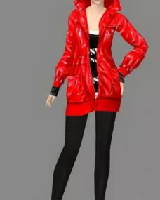 Beauty Dj Girl  Character 3d model