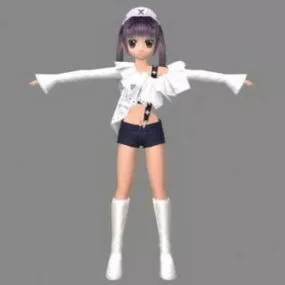 Nurses  3D Character 3d model