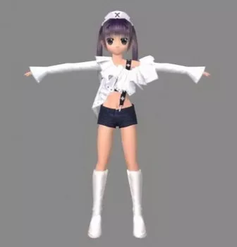 Nurses 3D Character 3d model Nurses 3D Character 3d model