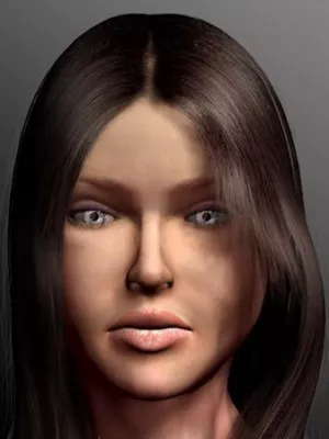 Human Body Female Head Free 3d model Human Body Female Head Free 3d model