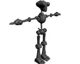 Mini Robot Free 3d model Mini Robot Free 3d model