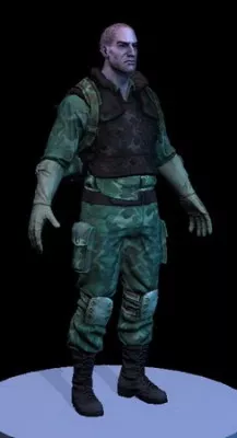 Soldier Man Character 3d model Soldier Man Character 3d model