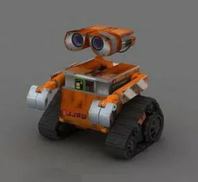 Et Robot  Free 3d model