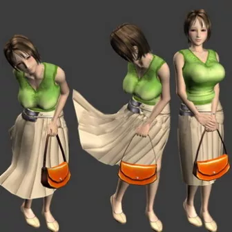 Beautiful Girl 3d model Beautiful Girl 3d model