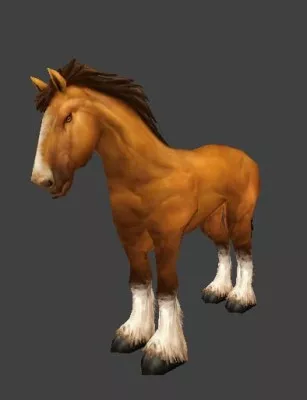 Realistic Horse Animal Zebra Horse 3d model