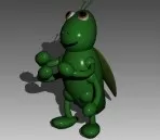 Animal Puppet Locusts 3d model