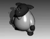 Animal Puppet Dr Mouse 3d model