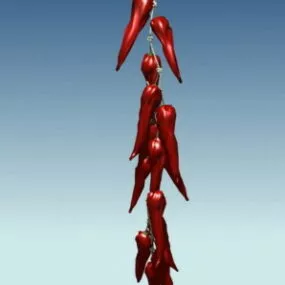 Plant Chili 3d model