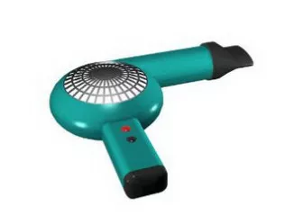 Household Hair Dryer 3d model Household Hair Dryer 3d model