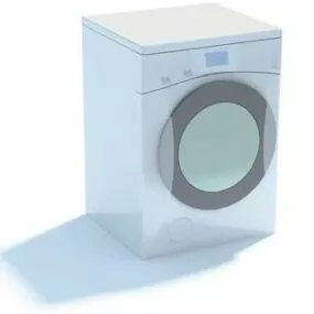 Front Loading Washing Machine 3d model