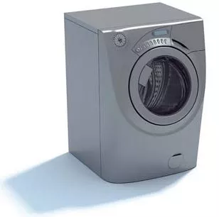 Dark Color Washing Machine 3d model Dark Color Washing Machine 3d model