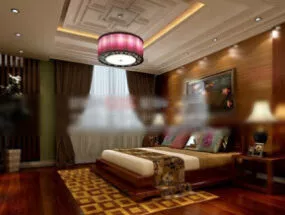Princess Room Bedroom Interior Scene 3d model