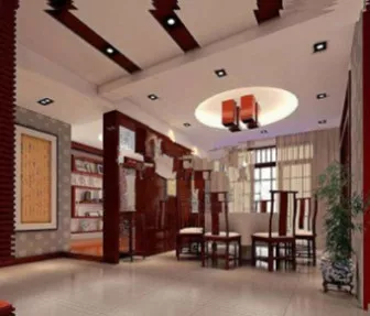 Chinese Restaurant Interior Scene 3d model Chinese Restaurant Interior Scene 3d model