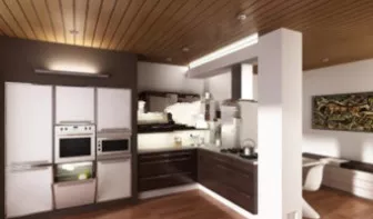 Interior Scene European Kitchen 3d model Interior Scene European Kitchen 3d model