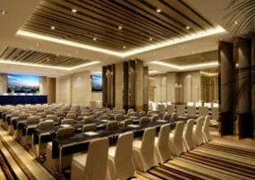 Modern Architecture Meeting Room Scene 3d model
