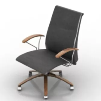 Computer Pulley Chair 3d model Computer Pulley Chair 3d model
