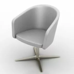 Cup Shaped Sofa 3d model