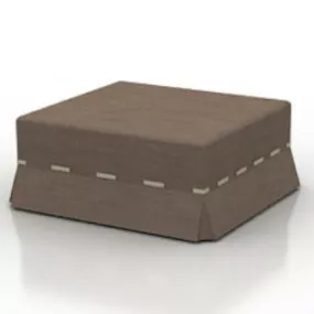 Japanese Sofa 3d model