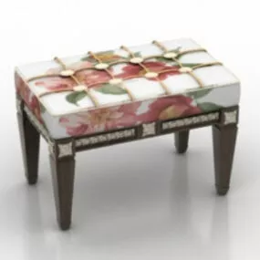 Flower Bench 3d model