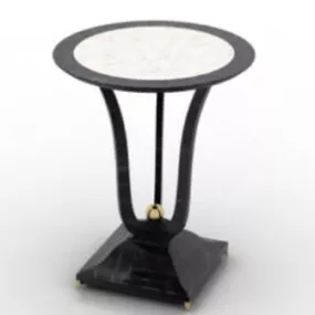 European Roud Table 3d model