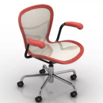 Modern Mobile Chair 3d model Modern Mobile Chair 3d model