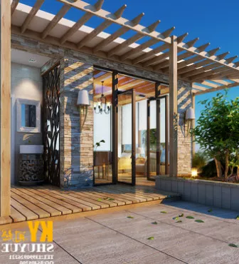 Evening Garden House 3d model Evening Garden House 3d model