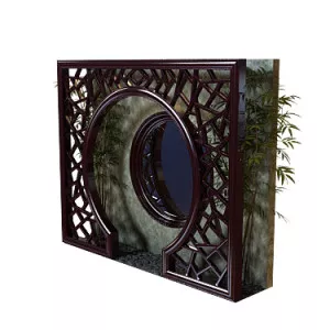 Arches Wall 3d model