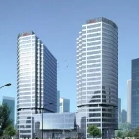Residential Tower Building 3d model