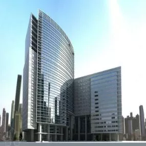 Skyscraper Exterior  Free 3d model