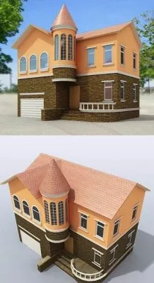 Old Rock Castle 3d model