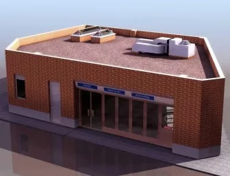 Shop Modern Architecture 3d model Shop Modern Architecture 3d model
