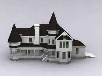Luxurious Villa 3d model Luxurious Villa 3d model