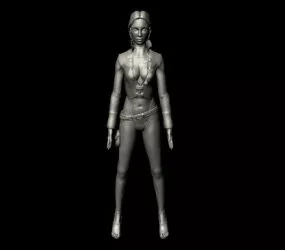 Games Women Roles ! 3d model