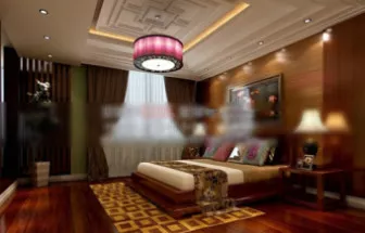 Chinese Bedroom Interior Scene 3d model Chinese Bedroom Interior Scene 3d model