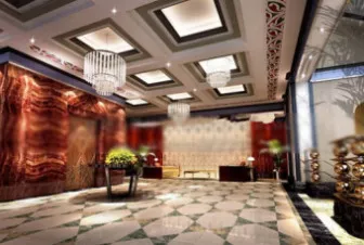 Fortune Hotel Hall Design 3d model Fortune Hotel Hall Design 3d model