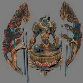 Game Character Final Fantasy s 3d model